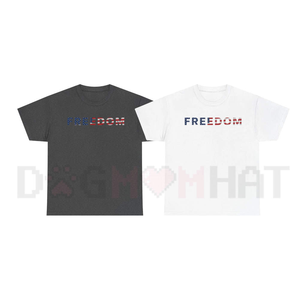 Charlie Kirk "Freedom" Flag Tee
