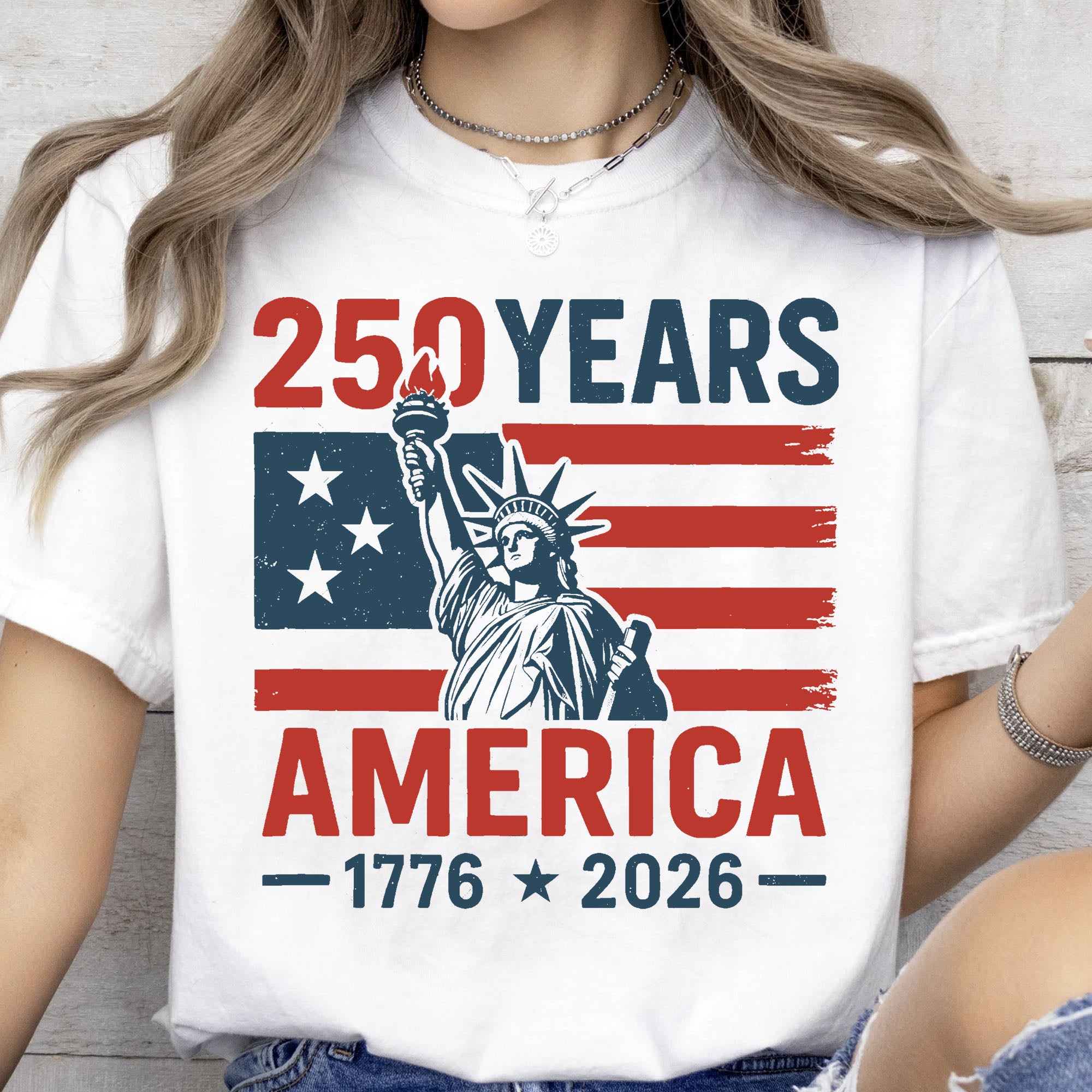 250 Years Tee - Lady Liberty