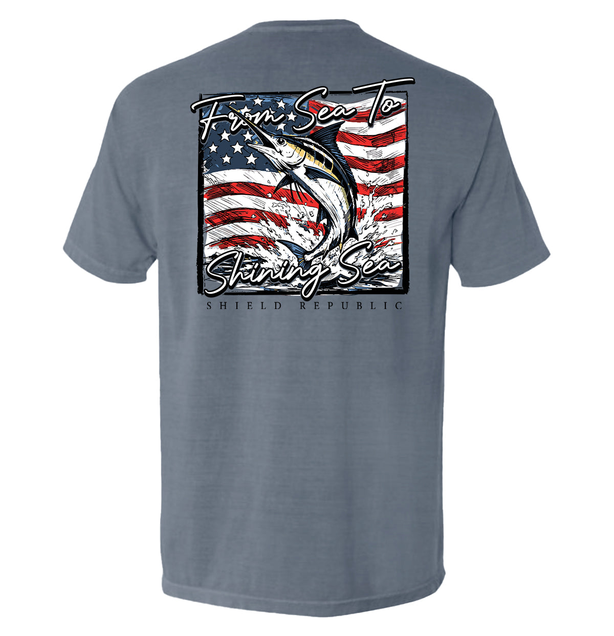 From Sea To Shining Sea - Marlin (Back Print)