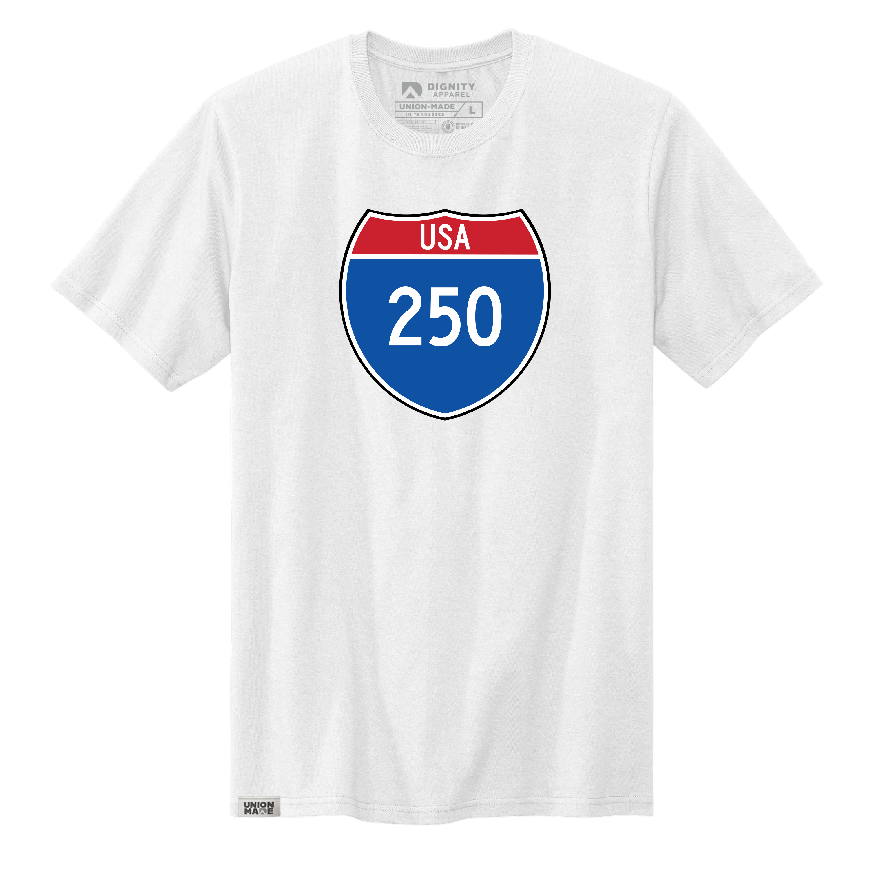 Interstate USA 250 Tee - Made in the USA