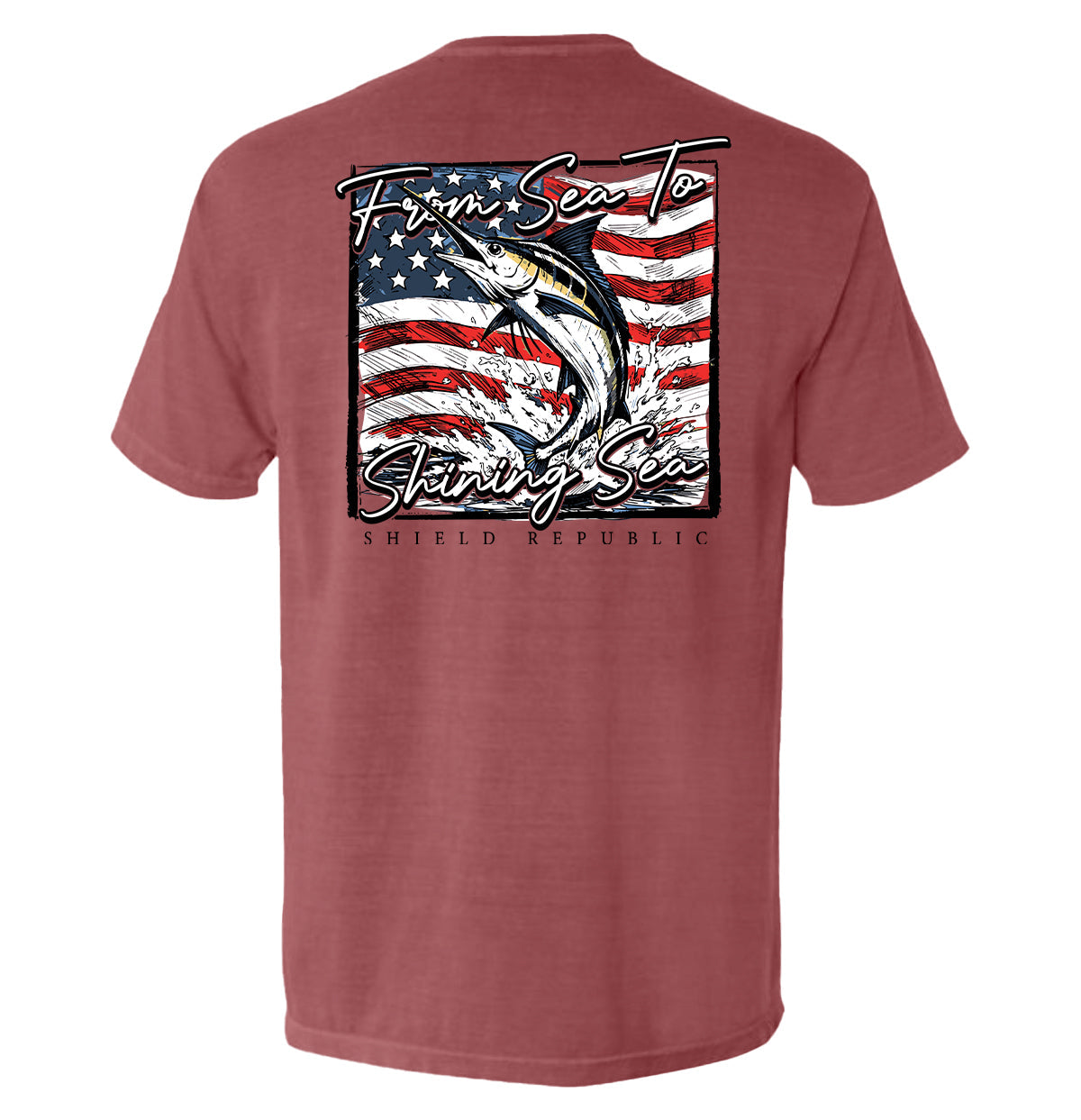 From Sea To Shining Sea - Marlin (Back Print)
