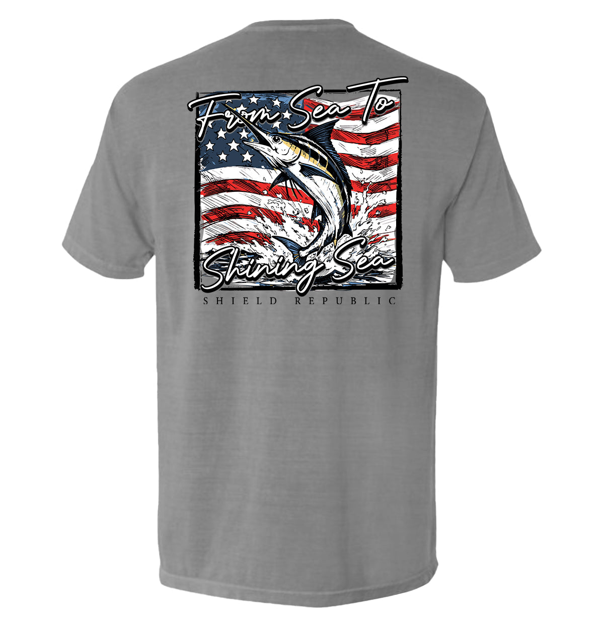 From Sea To Shining Sea - Marlin (Back Print)