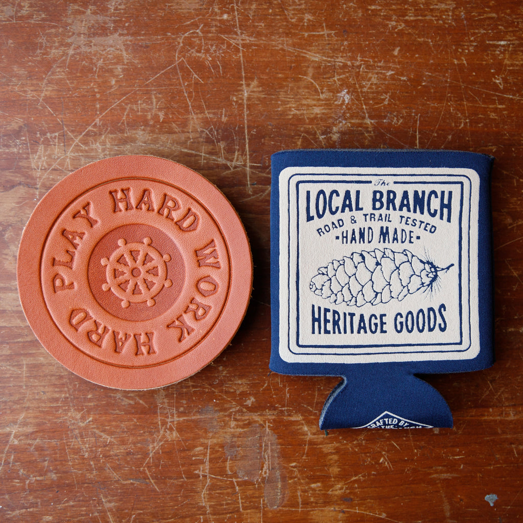 Leather Coasters - USA Made