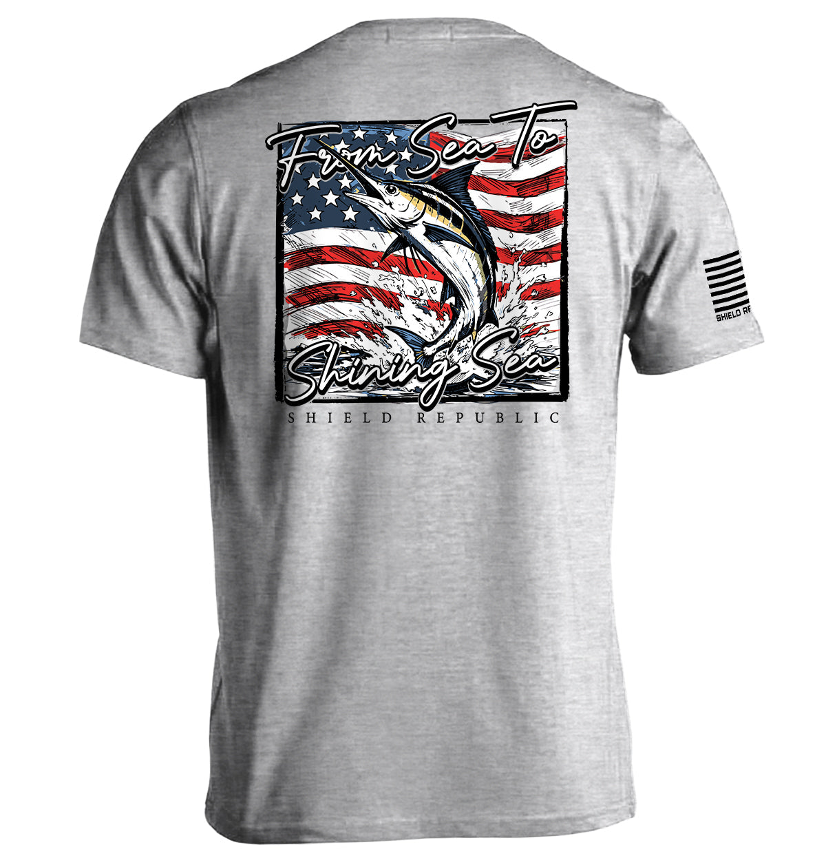 From Sea To Shining Sea - Marlin (Back Print)