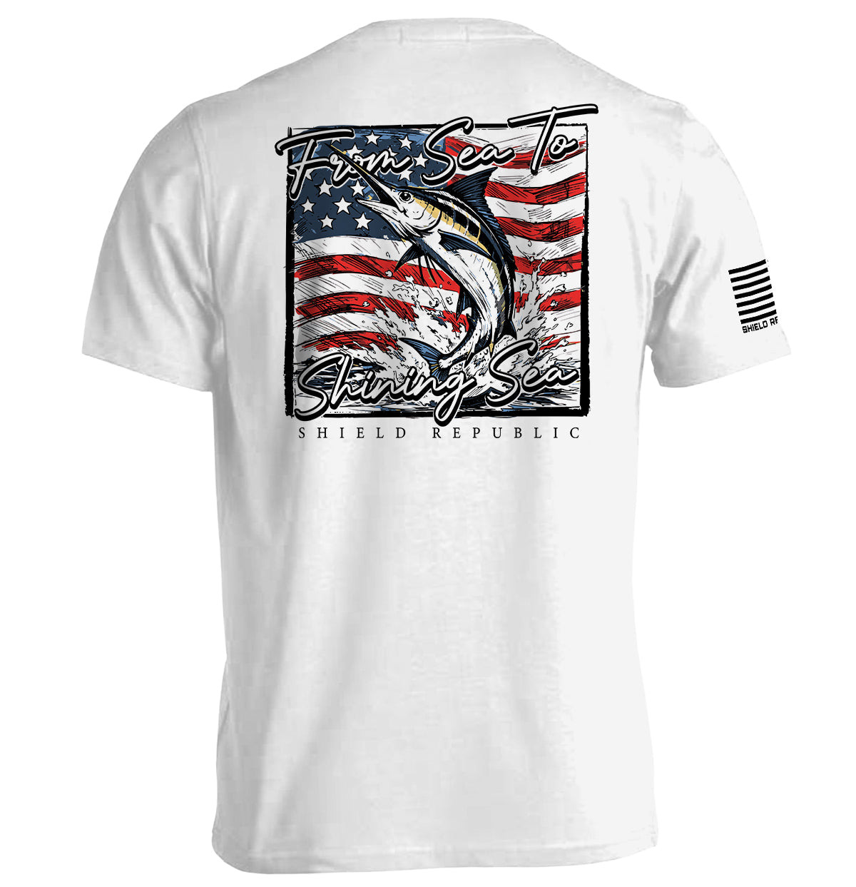 From Sea To Shining Sea - Marlin (Back Print)