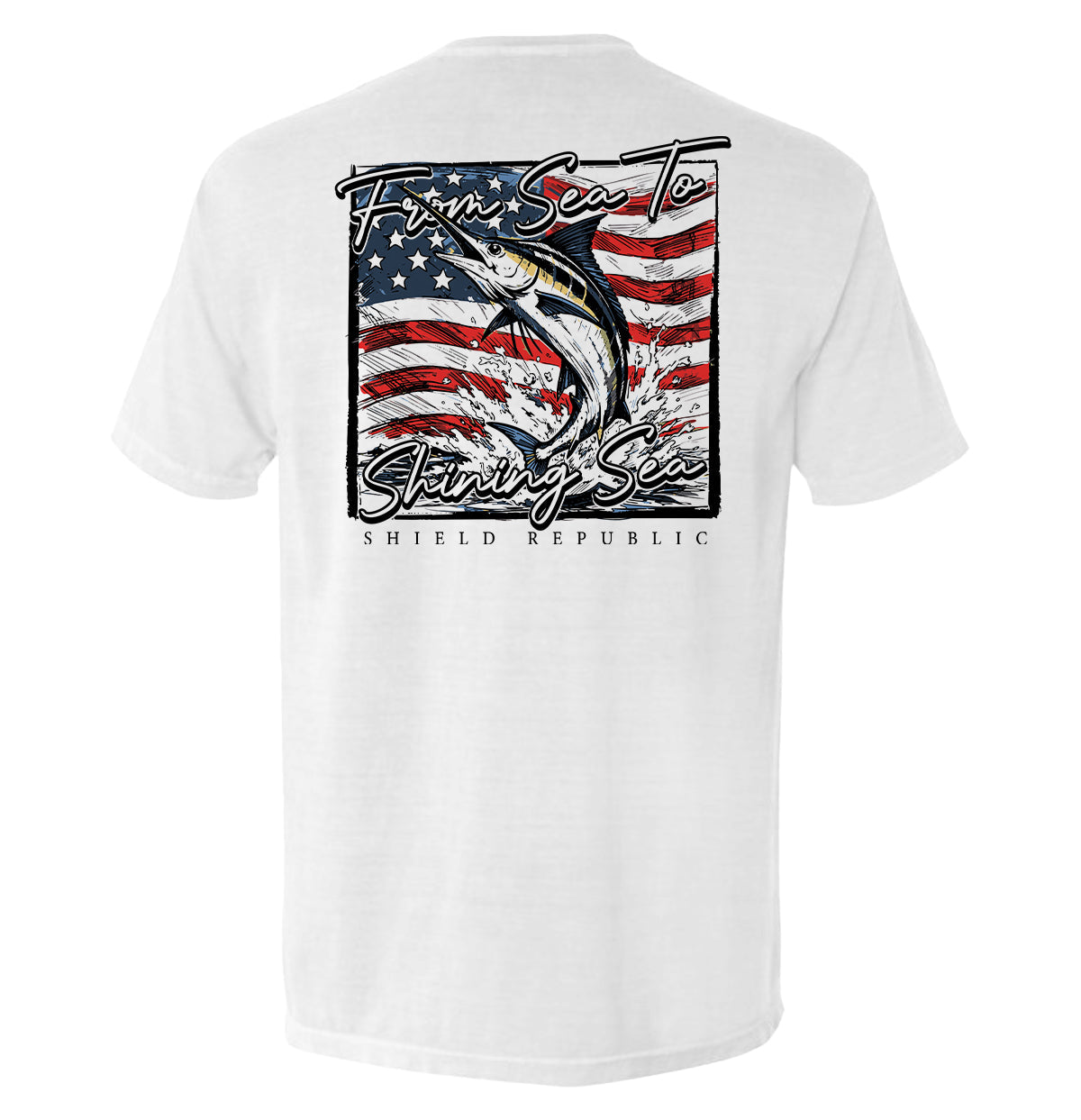 From Sea To Shining Sea - Marlin (Back Print)