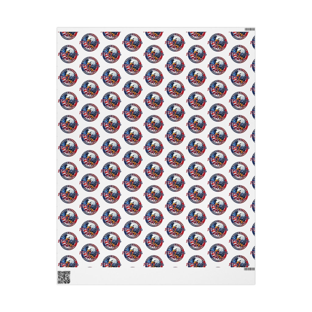 America 250th Anniversary Patriotic Custom Wrapping Paper Roll – 1776–2026 Edition